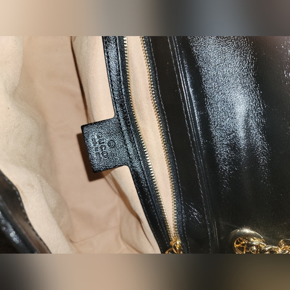 Authentic Gucci GG Marmont Matelasse Small Bag 443497 - Picture 10 of 14